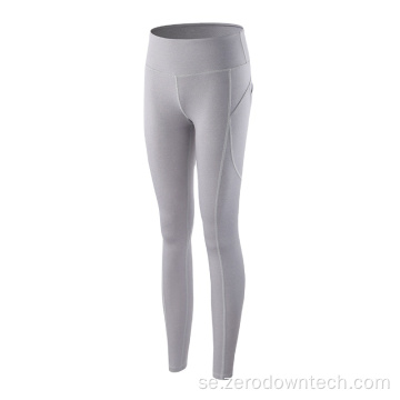 sport tight elastisk fitness höftlyftande yoga löparbyxor